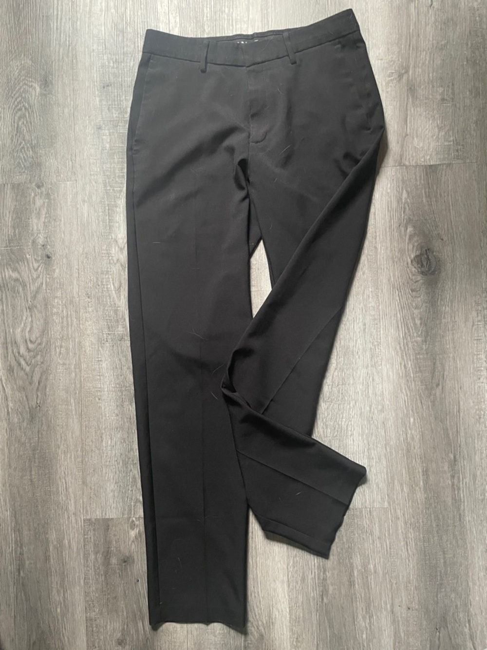 Kenneth Cole Black Men's Dress Pants - Slim Straight